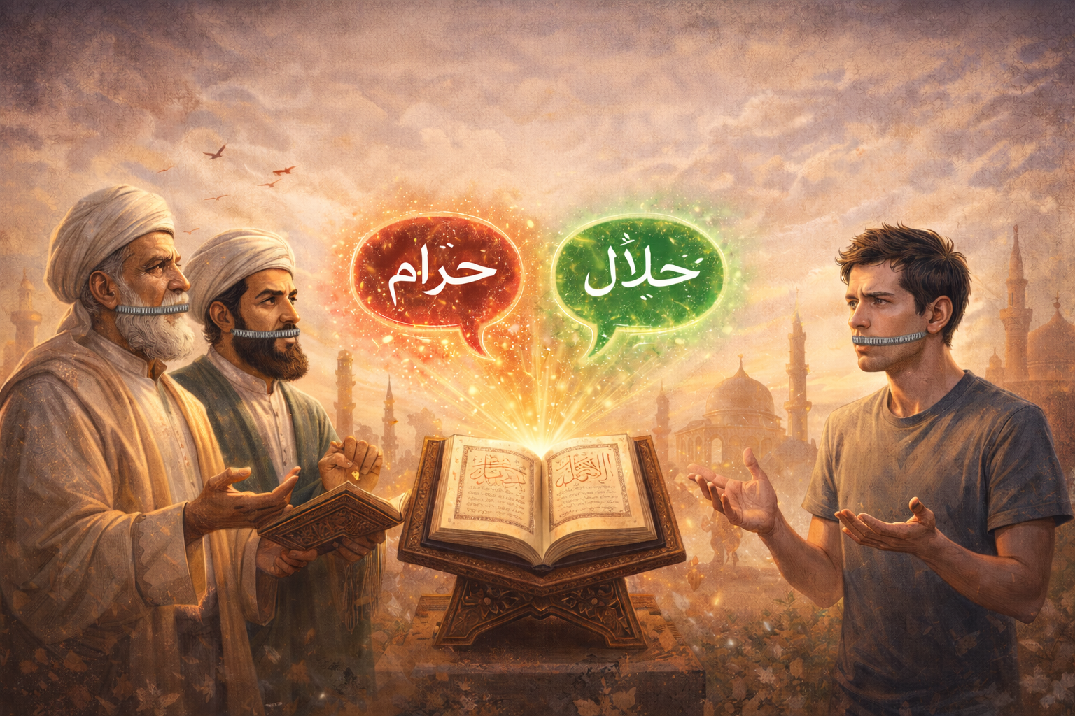 من يملك في القرآن أن يقول: هذا حلال وهذا حرام؟