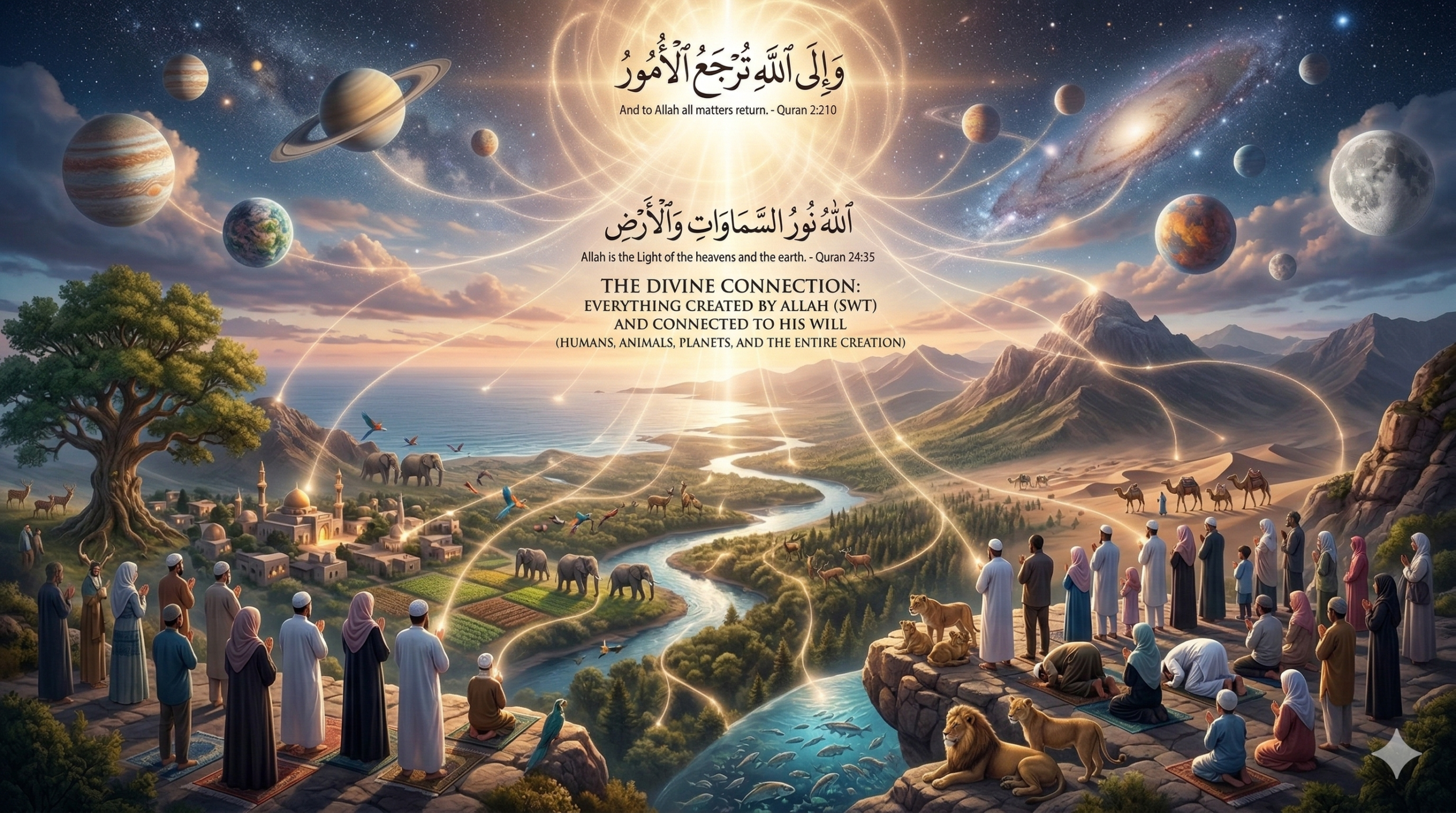 الصلاة في القرآن: ليست الحركات أولًا بل الصلة التعبدية المقامة